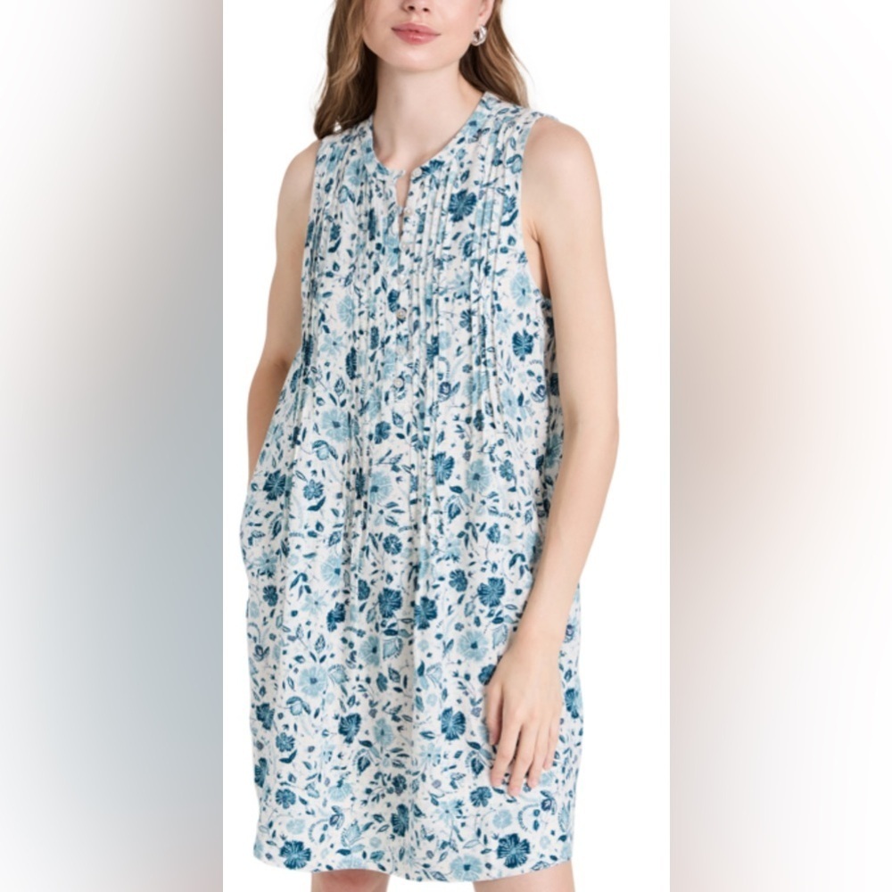 Faherty Isha Dress in Dreamer Floral Small